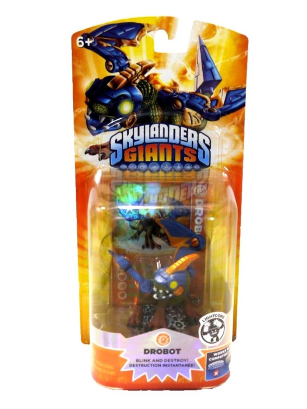 Skylanders Giants Drobot action figure 2012 Activision, New
